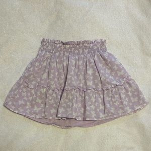 Girls purple Gap skirt with butterflies (XS)